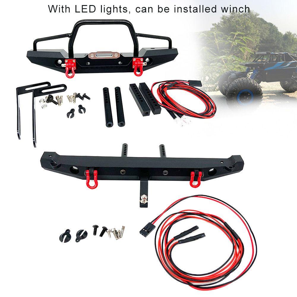 SUSANS Phụ Kiện Trang Trí Cản Trước Và Sau Màu Đen Chống Va Đập Cho Xe Hơi Điều Khiển Từ Xa 1 / 1
