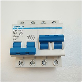 Aptomat đảo chiều nguồn điện 2P- 63A-220V SHPELE