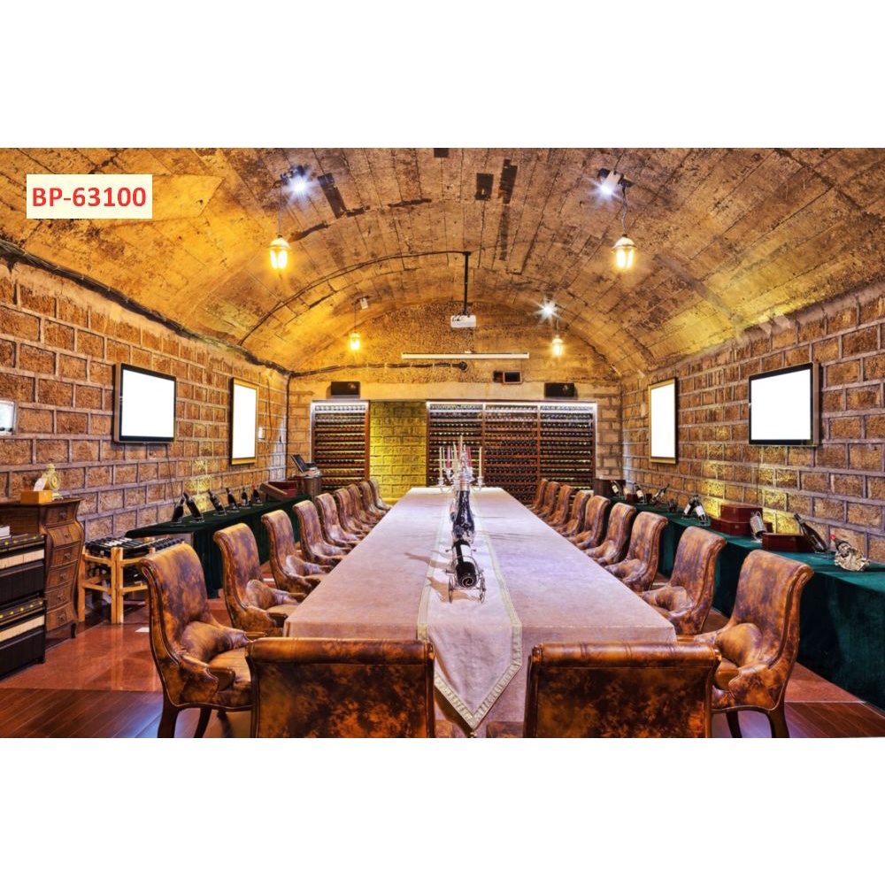 Tranh dán tường trang trí Nâng Cốc cùng chill hàng quán