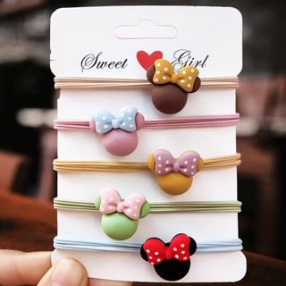 Dây buộc tóc hình chuột mickey đáng yêu