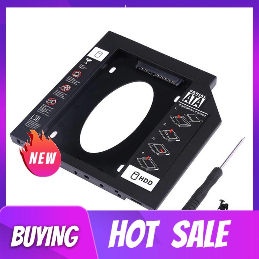 Khay Đựng Ổ Cứng SATA SSD Fanrenxi 9.5 / 12.7mm 2.5 Inch Cho Laptop Notebook
