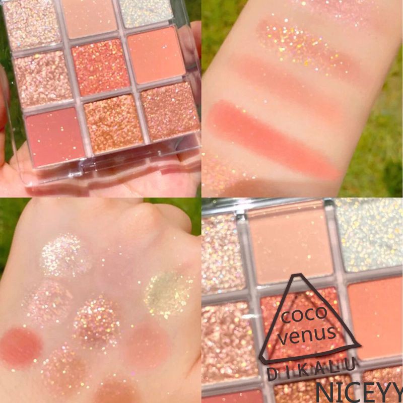 Bảng Phấn Mắt Màu Nude Lấp Lánh Lâu Trôi Thời Trang | BigBuy360 - bigbuy360.vn