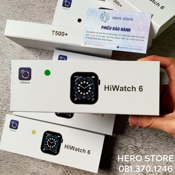 Đồng hồ thông minh T500+ Hiwatch 6 | WebRaoVat - webraovat.net.vn