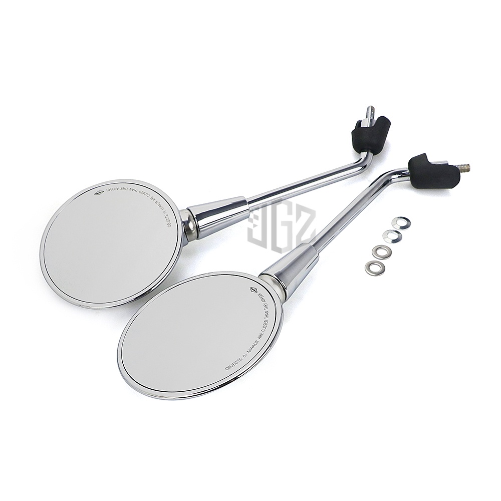 Gương chiếu hậu hình tròn 8mm bằng chrome cho Piaggio Vespa Sprint Primavera 150 GTS GTV 125 250 300