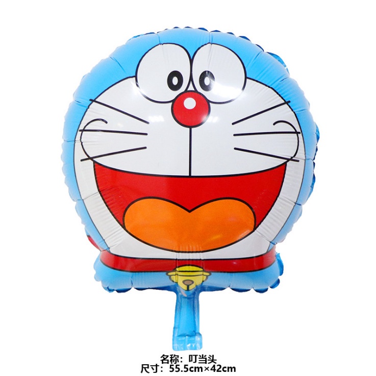 Bong Bóng Lá Nhôm Hình Hoạt Hình Doraemon 18 Inch Trang Trí Tiệc Sinh Nhật