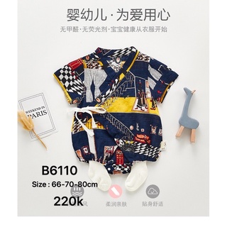 Body suit bé trai phong cách JP ( hàng Quảng châu )