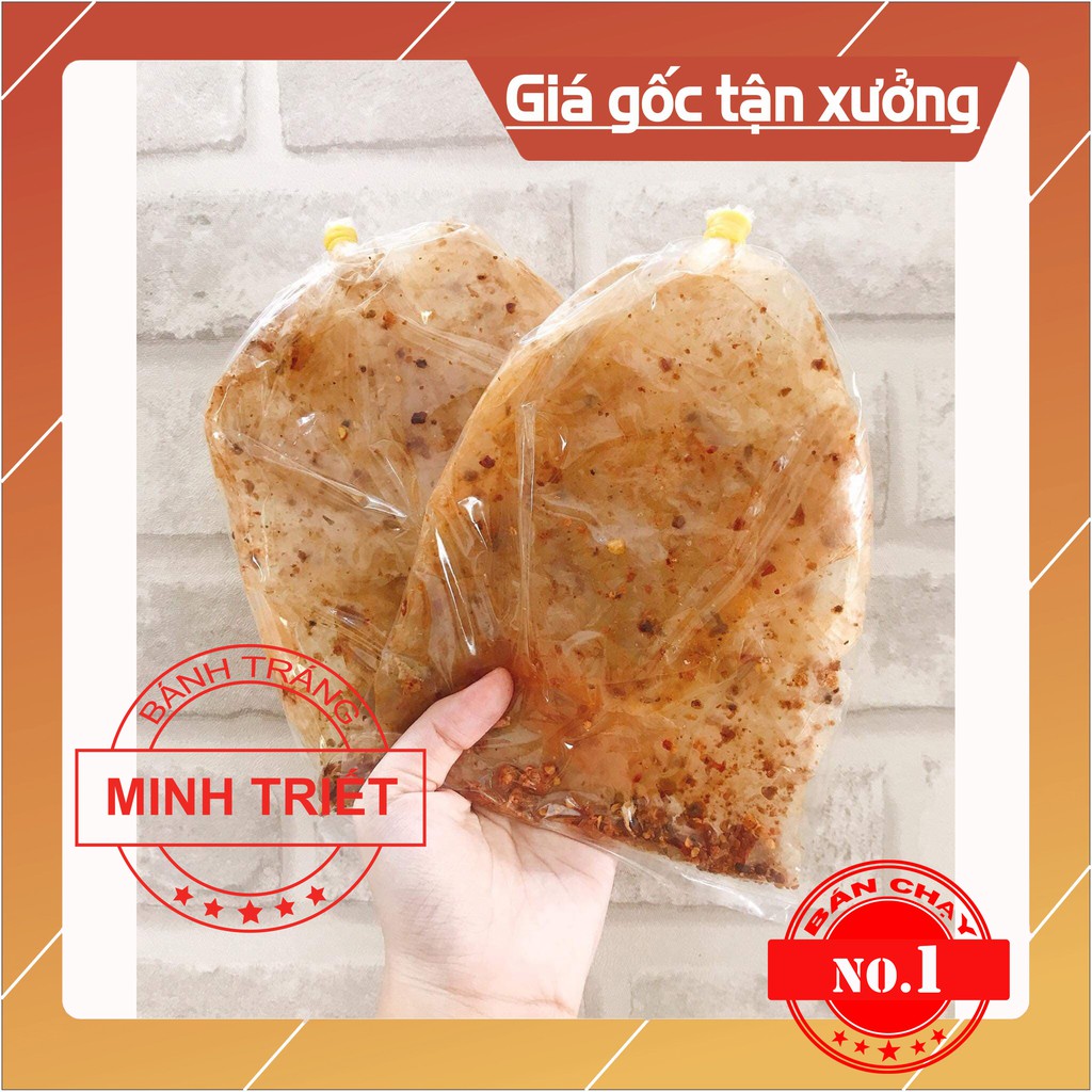 Combo 25 BỊCH BÁNH TRÁNG XÌ KE MUỐI TỎI NHUYỄN SIÊU CAY TÂY NINH GIÁ LÒ