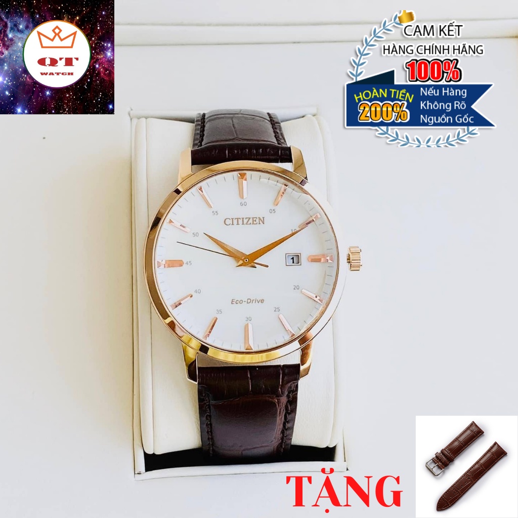 Đồng Hồ Nam CITIZEN Platform Eco-Drive Men BM7463-12A Chính Hãng Tặng Dây Da Cao Cấp