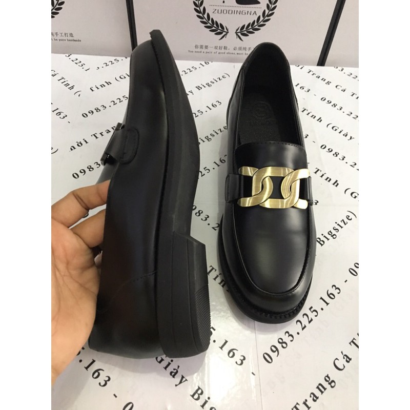 HÀNG CÓ SẴN (Size 40➡️43) _ Giày Oxford Khóa Ngang Big Size | BigBuy360 - bigbuy360.vn