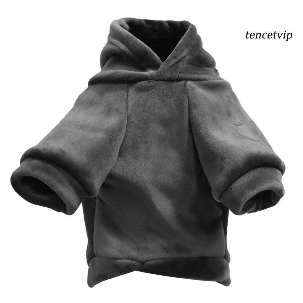 Áo Hoodie Màu Sắc Trơn Thời Trang Mùa Đông Cho Thú Cưng