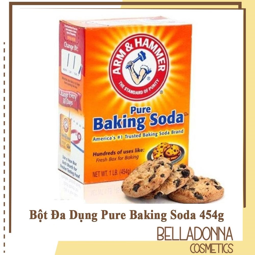 Bột Đa Dụng Pure Baking Soda Arm &amp; Hammer 454g