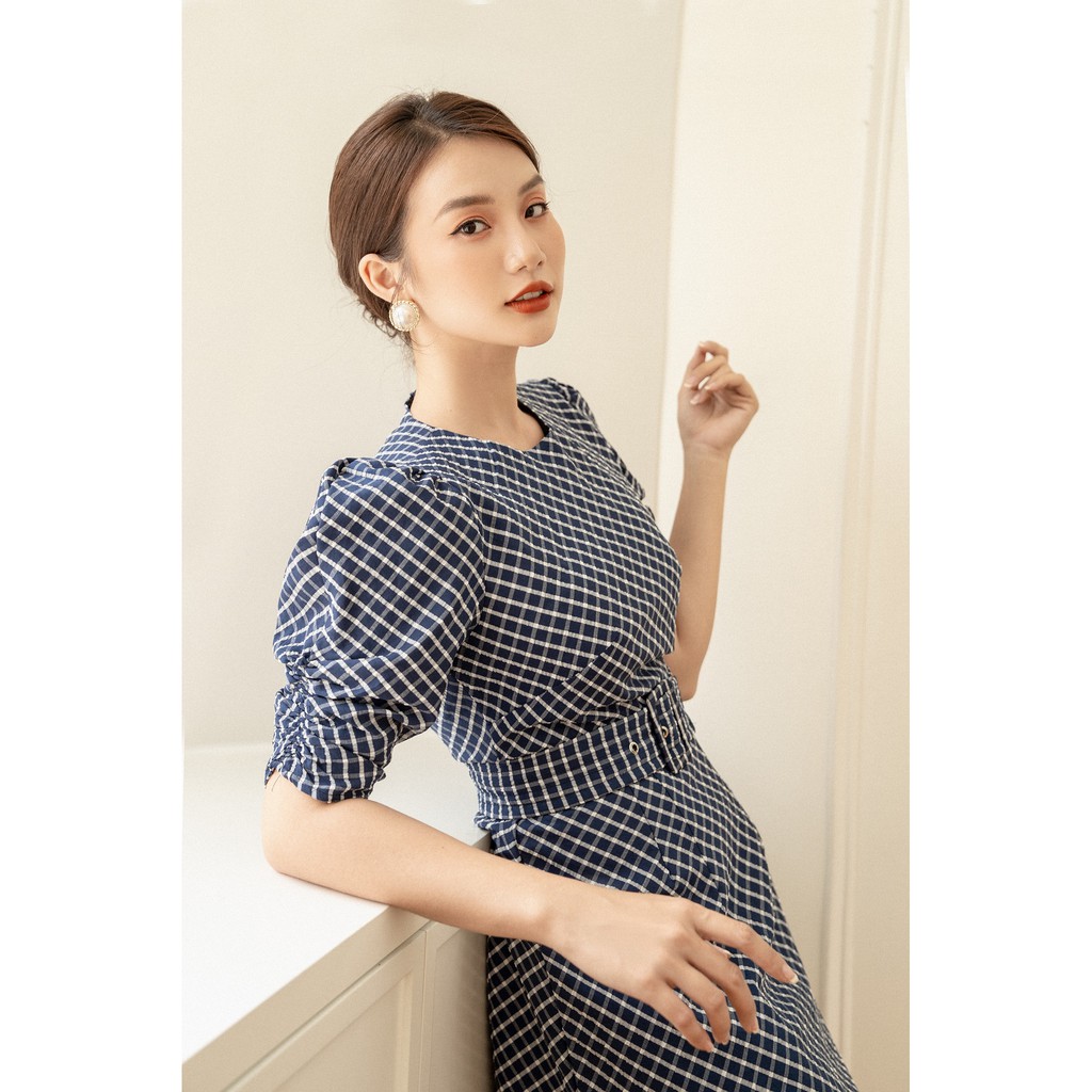 OLV - Đầm Royal Blue Caro Dress