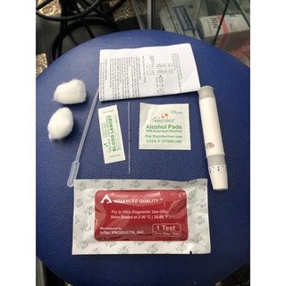 Que kiểm tra HIV tại nhà có bác sĩ hưỡng dẫn