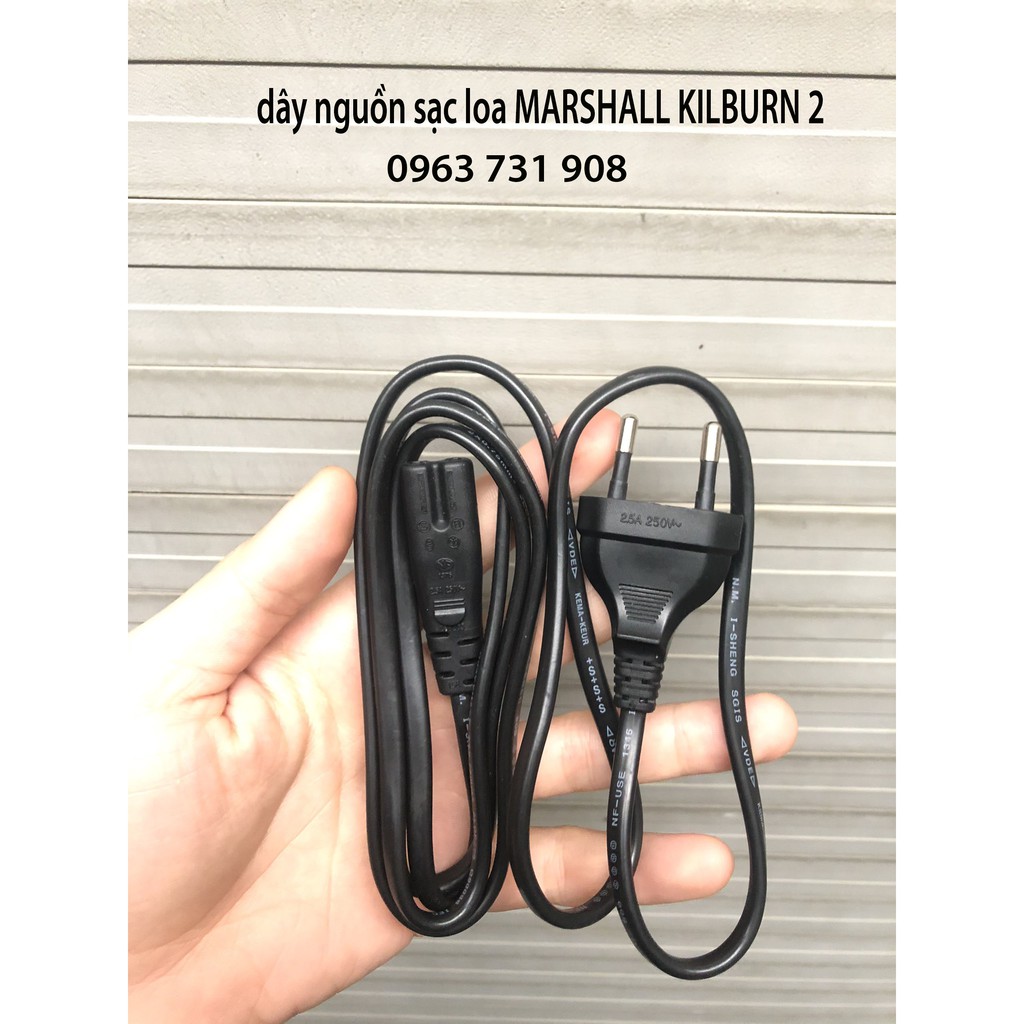 Dây nguồn sạc loa MARSHALL KILBURN 2