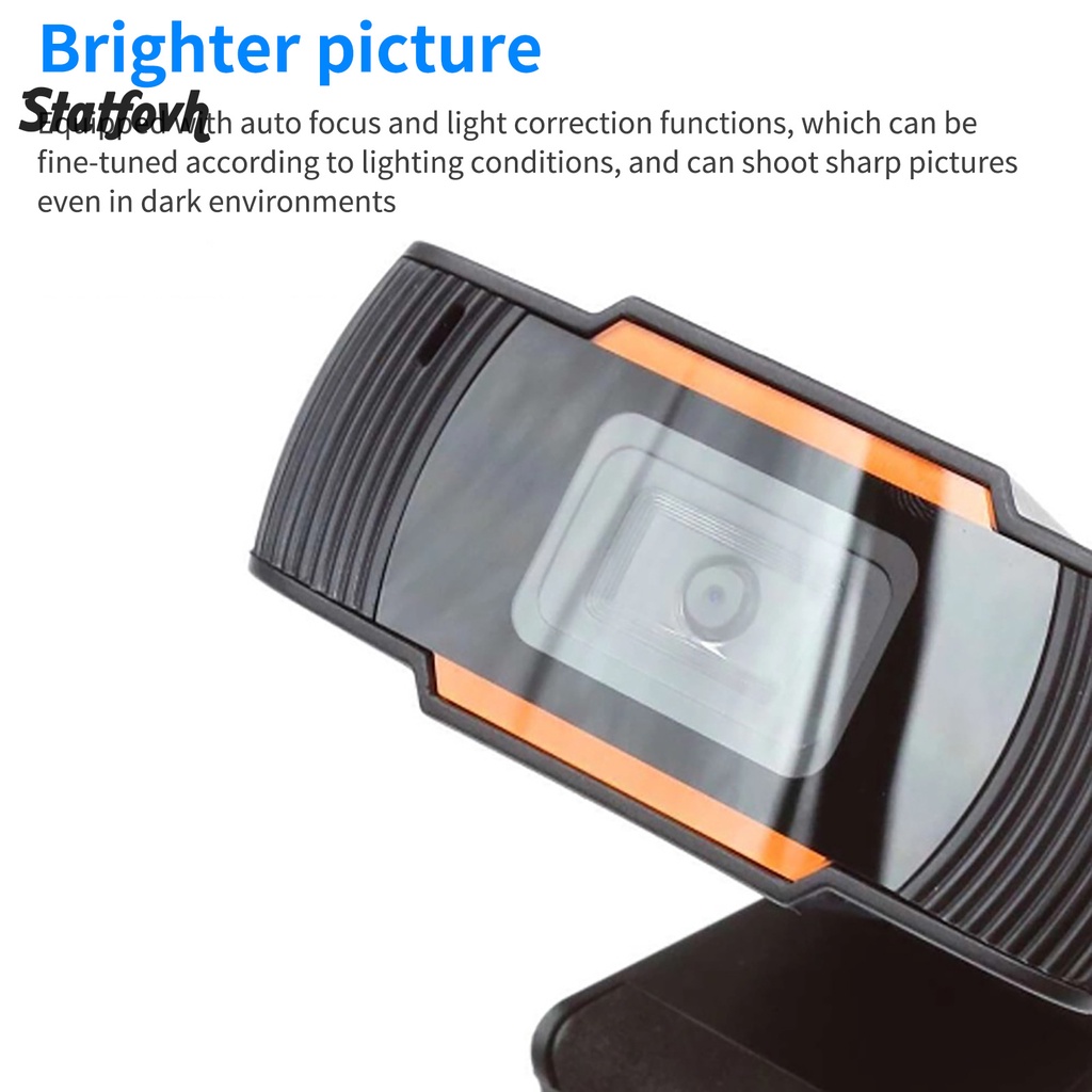 Webcam kỹ thuật số 720P 1080P cổng USB thông dụng cho quay video/ gọi điện thoại | BigBuy360 - bigbuy360.vn