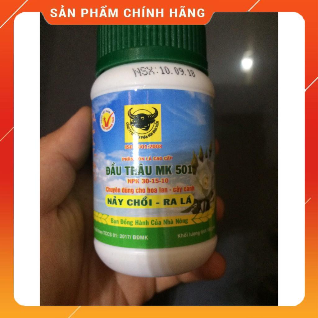 5 lọ phân bón lá đầu trâu 501.