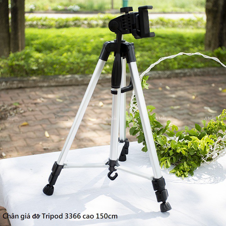 Chân chụp hình, quay video Tripod 3366