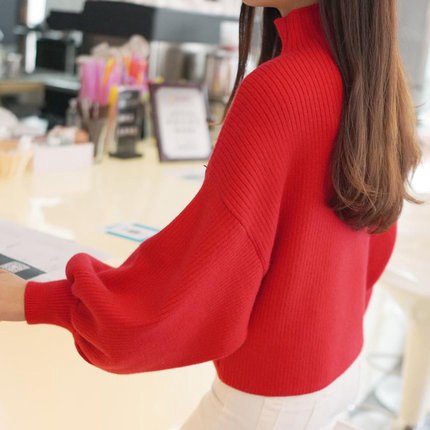 Women Sweater Winter Turtleneck Loose Knitted Pullovers Sweaters Jumper Tops | BigBuy360 - bigbuy360.vn