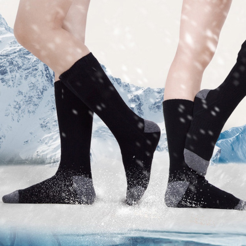 Vớ Cotton Giữ Ấm Mùa Đông Có Thể Điều Chỉnh 3 Mức Nhiệt Độ 3.7V Dành Cho Nam Nữ