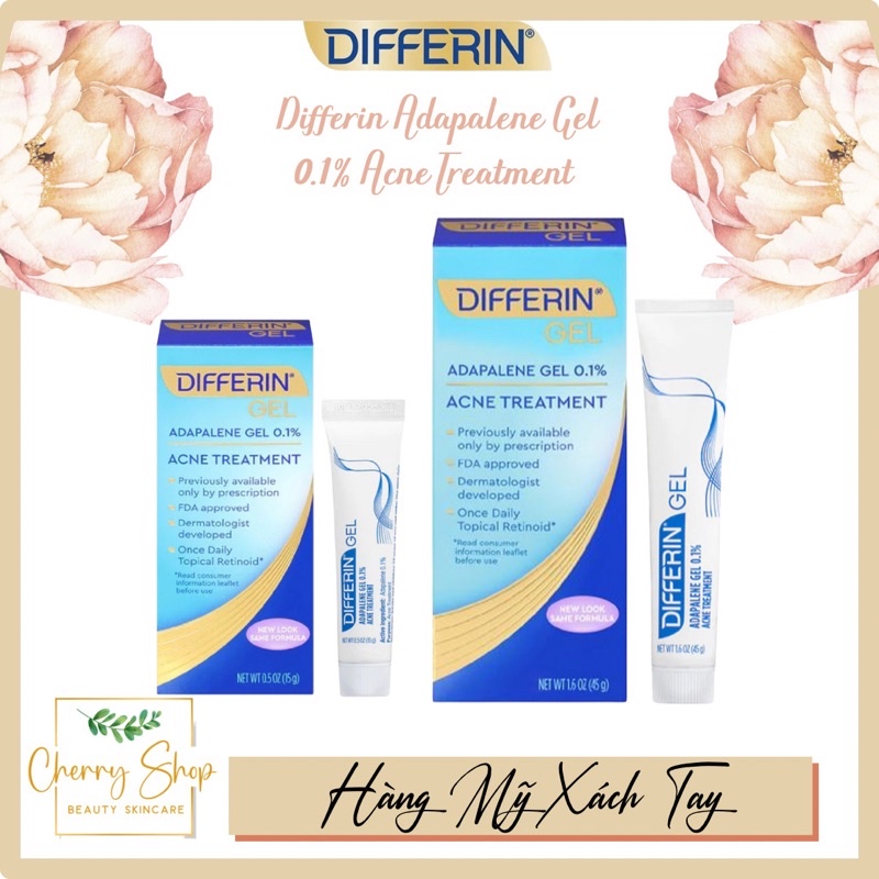 Gel mụn đầu Pump mẫu mới nhà Differin