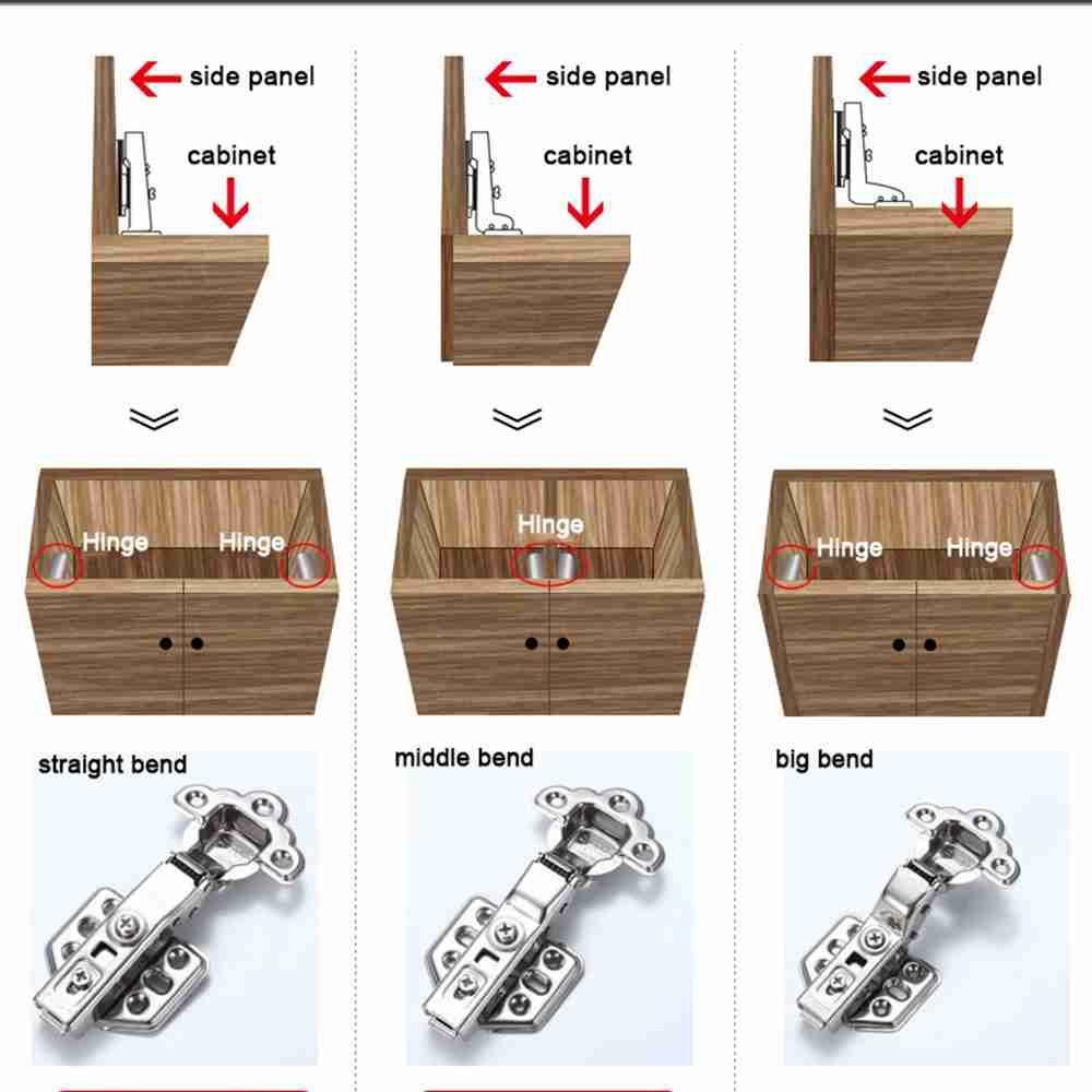 Bản Lề Inox Gấp Gọn 165 Độ Chuyên Dụng Cho Nội Thất Xe Hơi Kat1