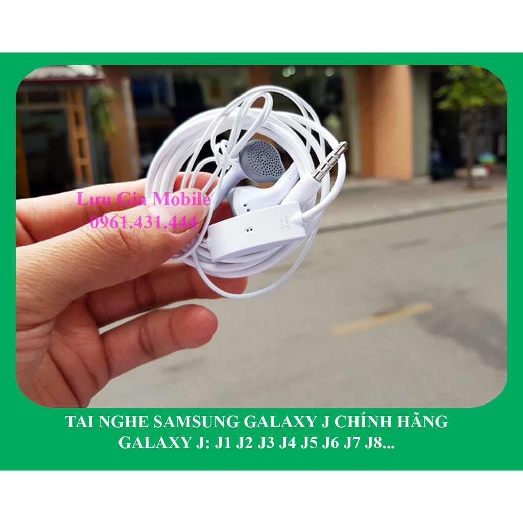 Tai nghe dùng cho Samsung M10 M20 M30 A10 A20 A30 A50 J2 J3 J5 J6 J7 J8 zin công ty