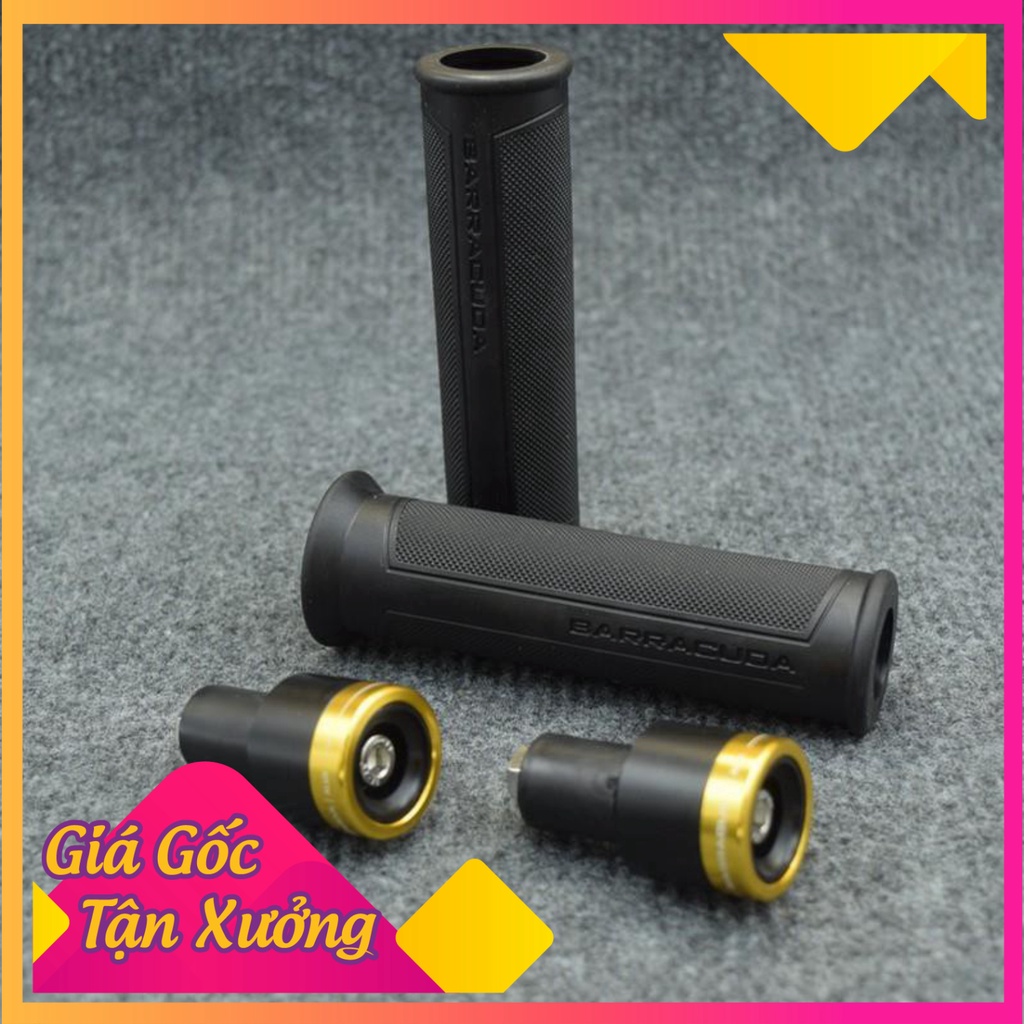 Bao tay xe máy BARRACUDA tặng kèm gù nhôm nhiều màu  (Ảnh Sp thật)