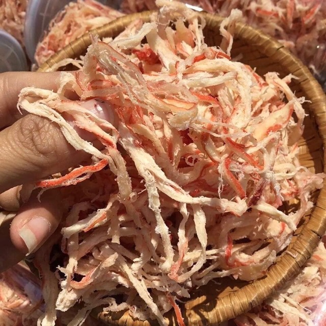 MỰC XÉ SỢI HẤP NƯỚC DỪA NGỌT THƠM - 300GR