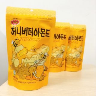 Hạnh nhân rang bơ tẩm mật ong Hàn Quốc 200g