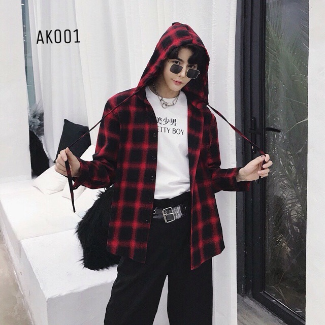 Áo khoác kiểu sơ mi