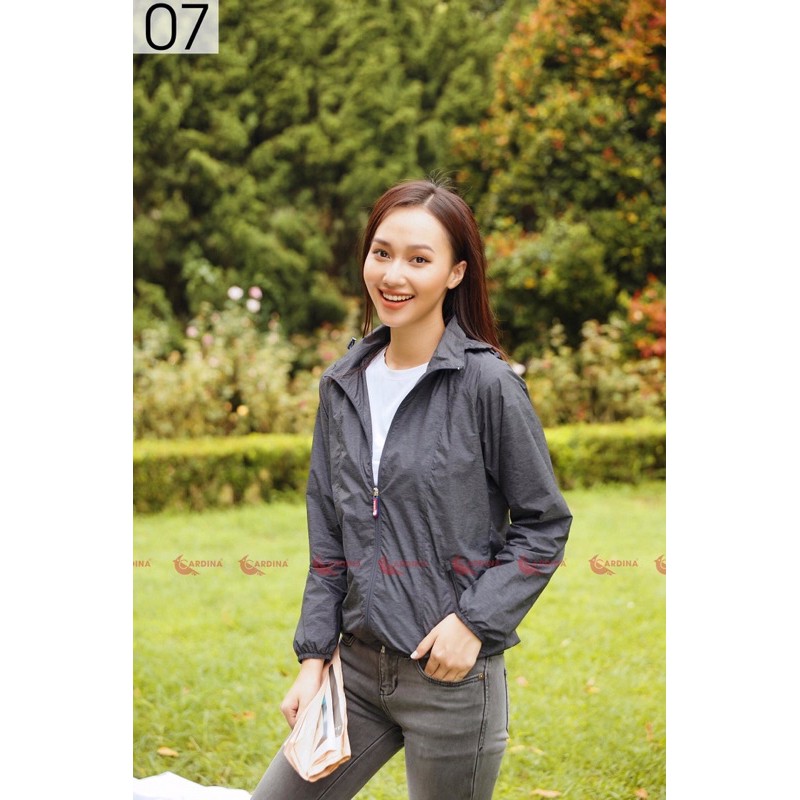 Áo gió nữ 2 lớp Cadina