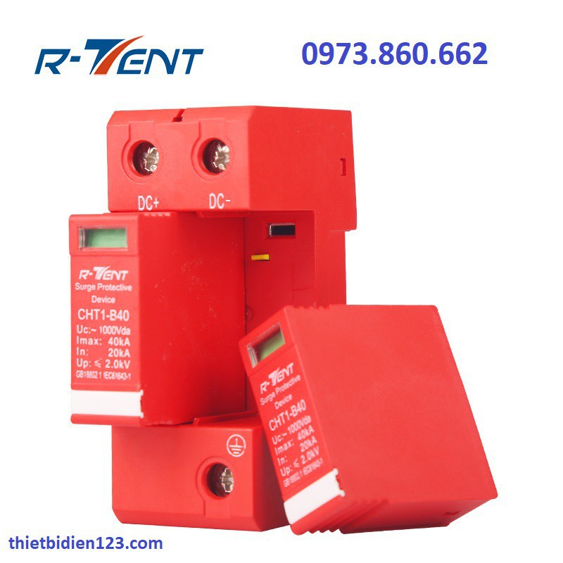 Chống sét lan truyền R-tent 2P 1000VDC -TBĐ