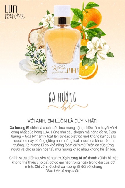 NƯỚC HOA LUA XẠ HƯƠNG BÌ KILL ME Chính Hãng 100%