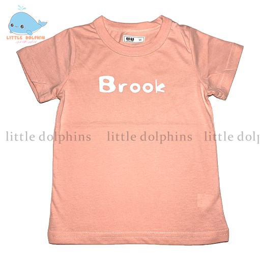 Áo Thun Hè Cho Bé Gái Little Dolphins Áo Cotton Chuẩn Xuất Khẩu Âu Mỹ DPao098