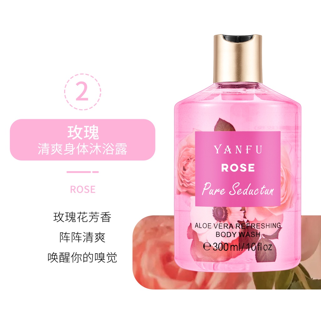 Sữa Tắm Hương Nước Hoa BODY MIST YANFU 300ML
