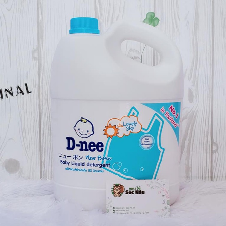 Nước giặt xả Dnee 3000ml Thái Lan