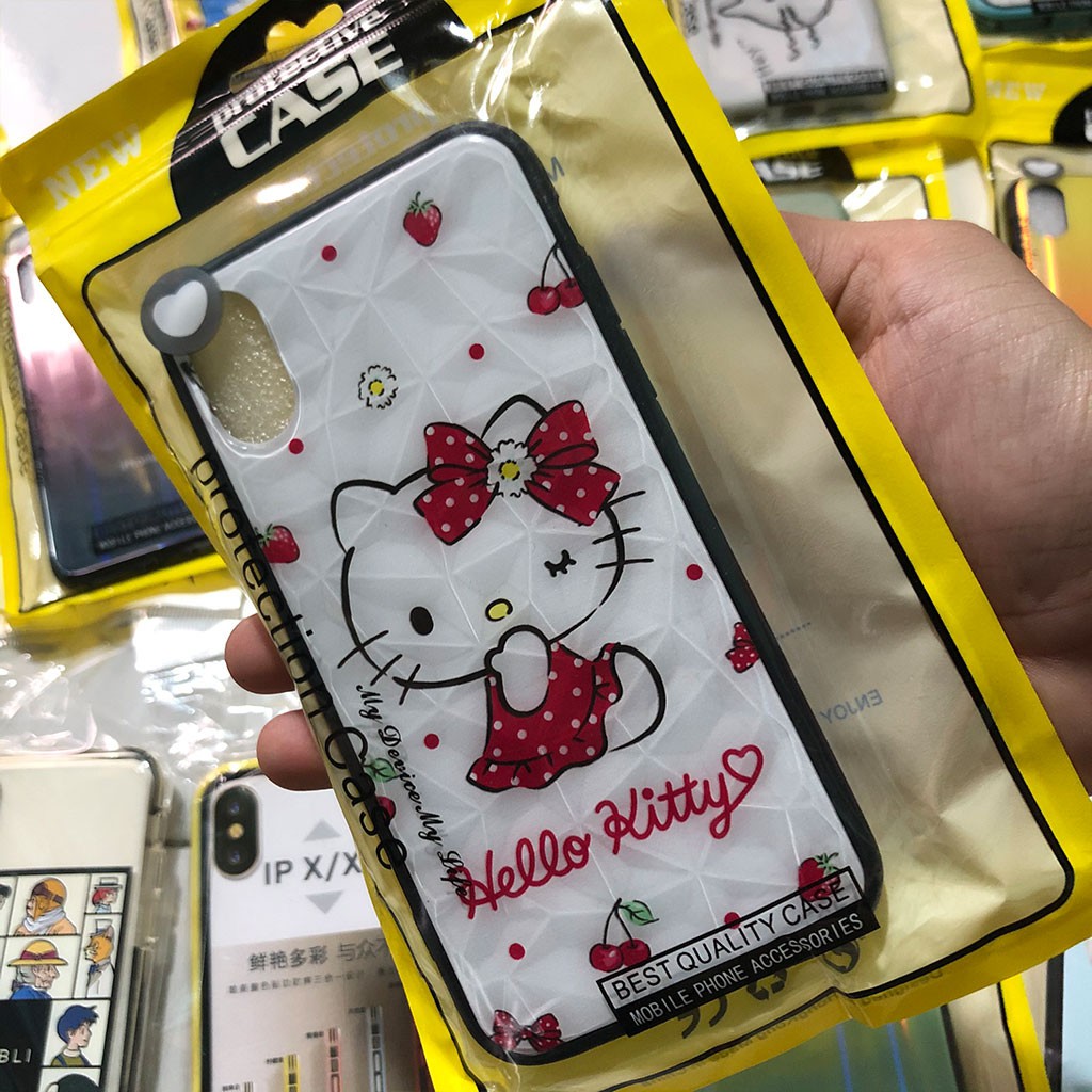 [Được chọn mẫu] Ôp lưng iPhone Xs / X -Tráng gương,Chống bẩn, IDM in hình Cute- Số lượng có hạn