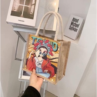 túi cói mini mẫu mới size 21