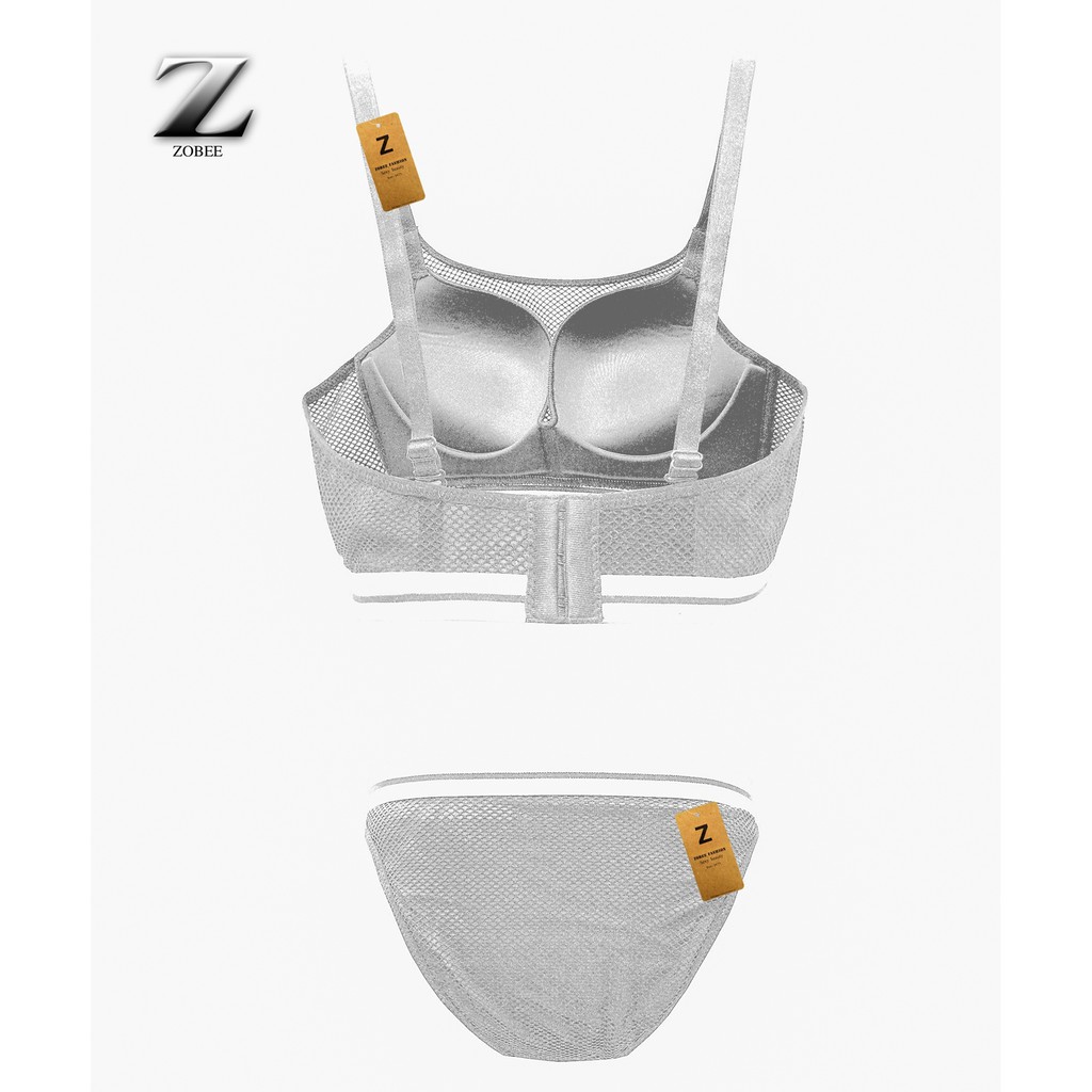 ZOBEE Bộ đồ lót nữ cotton phối lưới BL 7313 | BigBuy360 - bigbuy360.vn
