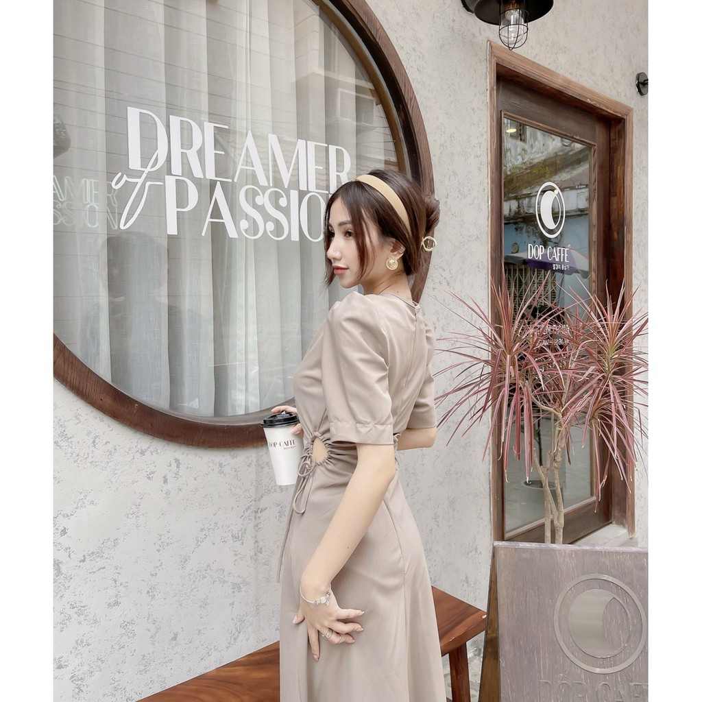 Đầm body tôn dáng khoét eo