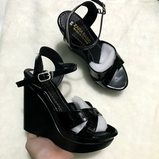 Giày xuồng chéo cao 12p