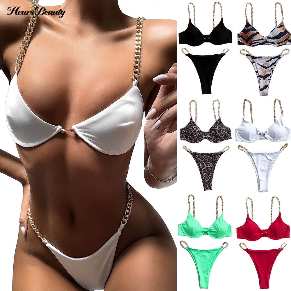 Bộ bikini hai mảnh thời trang gợi cảm đi biển