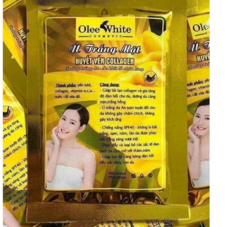 [Khuyến Mãi Sốc] Ủ Trắng Huyết yến Coalgen l Trắng Sáng Da Chuyên Dụng Spa TMV