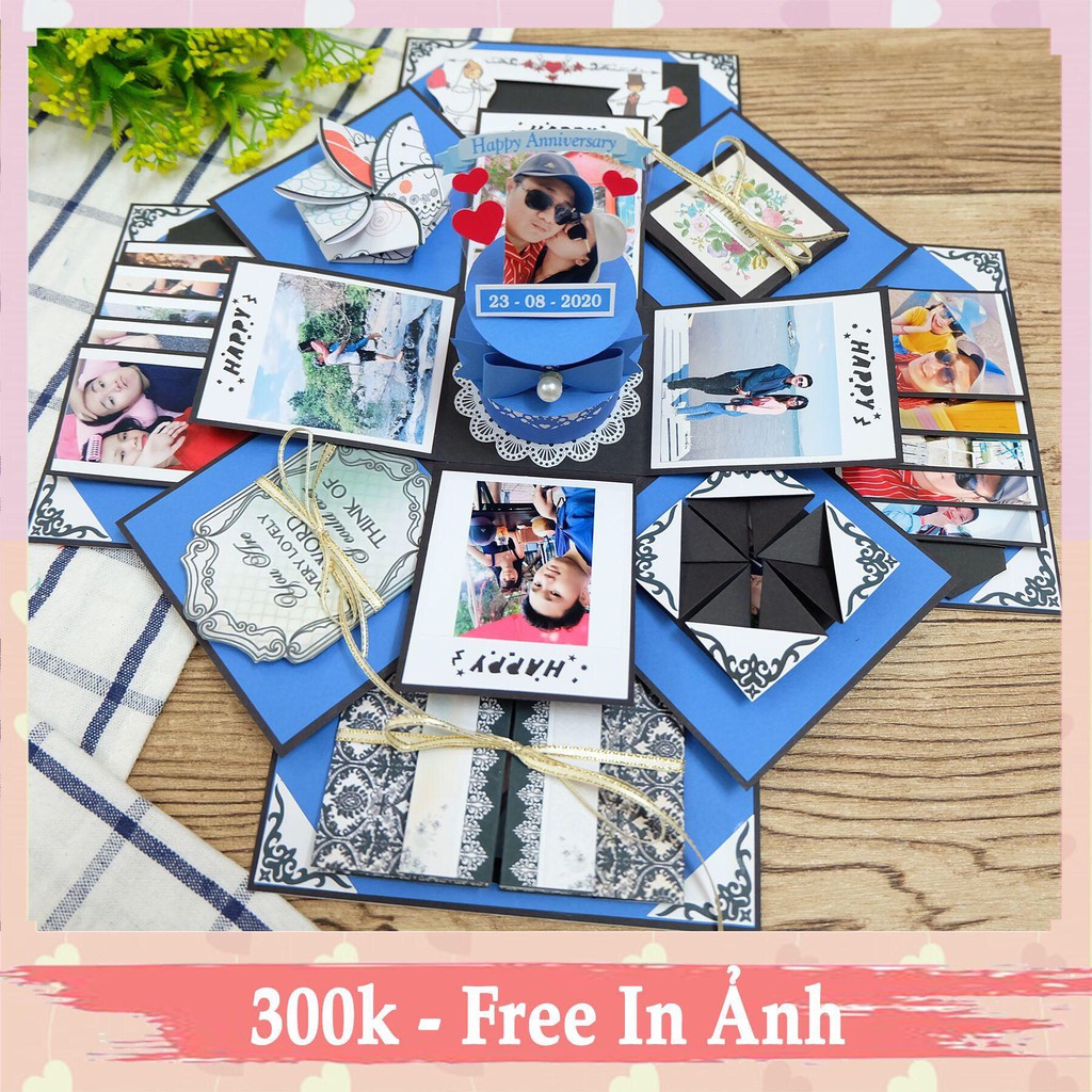 [ FREE SHIP] Hộp quà LOVE BOX K9