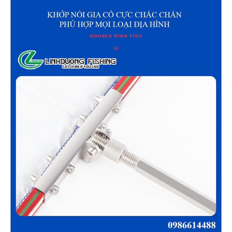 Giỏ cá vành vuông cao cấp MC (KT 45x300)