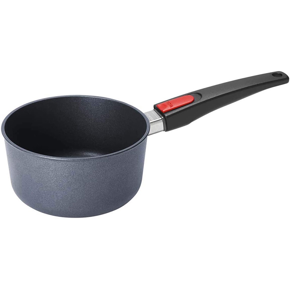 Quánh chống dính bếp từ Woll diamond lite 18cm - Tay cầm có thể tháo rời, dùng được cho máy rửa bát