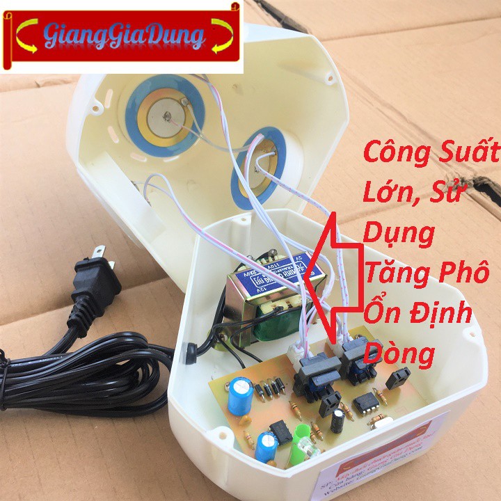 Thiết Bị Đuổi Chuột Cống Gián Muỗi Diện Tích 50 - 100m2 Siêu Công Suất - Giang Gia Dụng