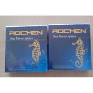 Combo 2 hộp bao cao su Rocmen Sea Hourse Spikes(3 chiếc/hộp)