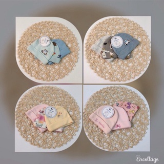Sét 3 mũ nỉ cotton cho bé