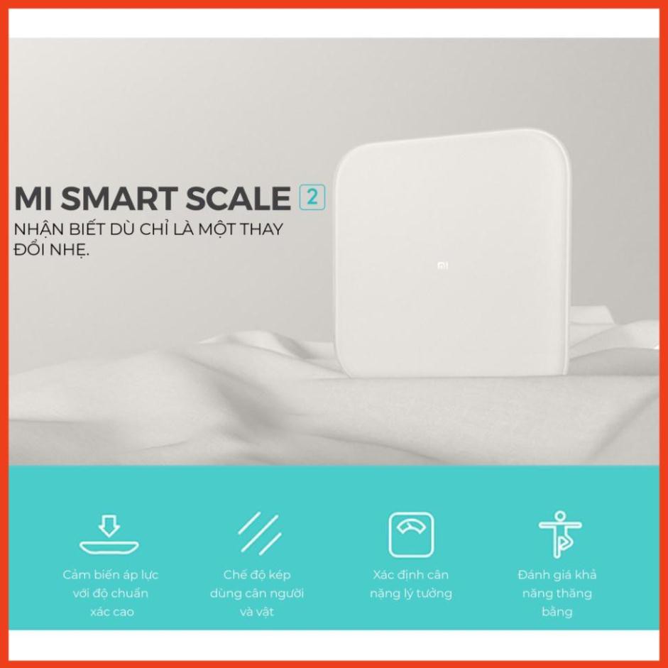 [BẢN QTE - BH DIGIW ORLD] Cân điện tử thông minh Xiaomi Mi Smart Scale Gen 2 | phân tích BMI | XIAOMI ECOSYSTEM STORE